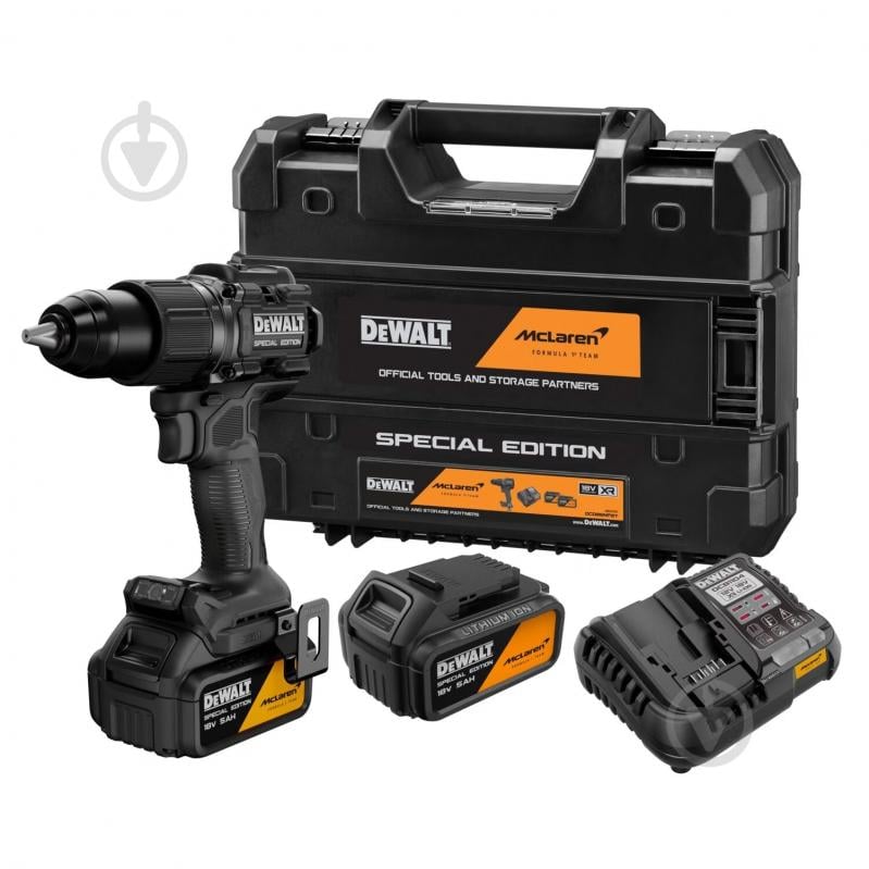 Шуруповерт ударний акумуляторний DeWalt DCD86MP2T - фото 1 Шуруповерт ударний акумуляторний DeWalt DCD86MP2T - фото 1