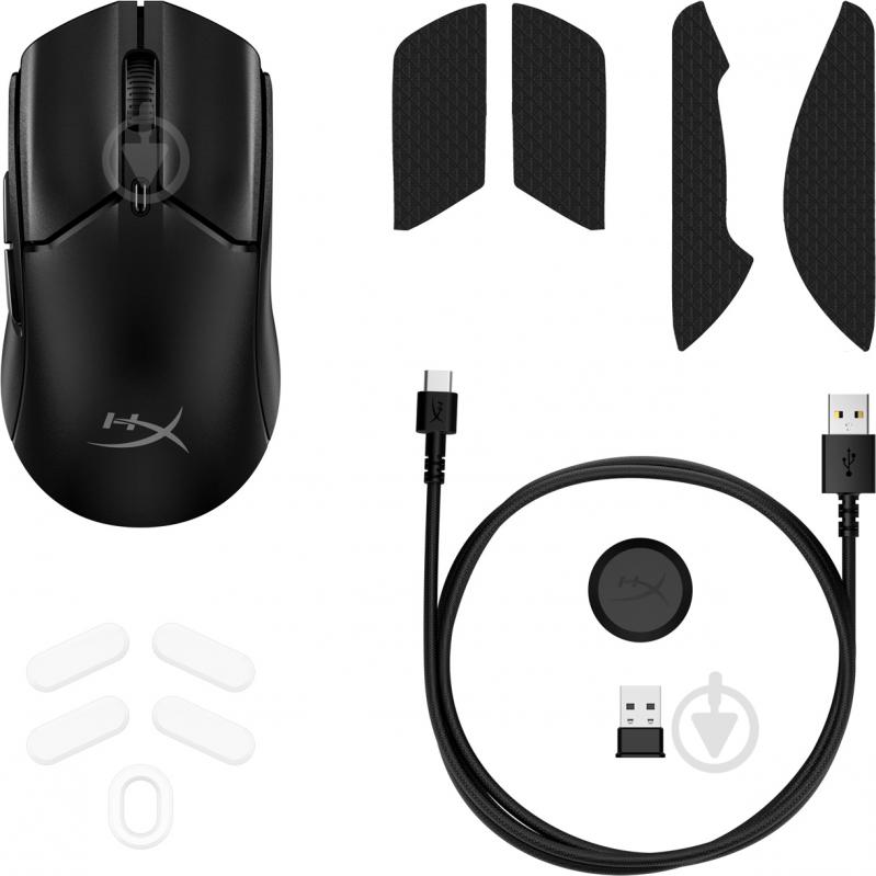 Мышь HyperX Pulsefire Haste 2 Mini Wireless black (7D388AA) - фото 7