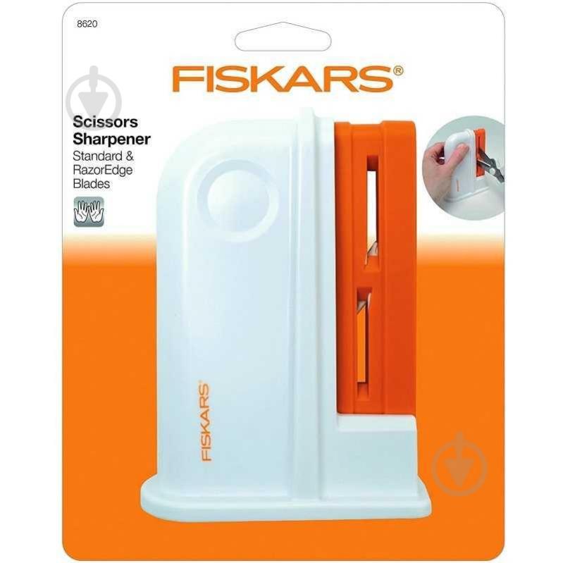 Точило для ножиць Fiskars біле (1020499) - фото 3