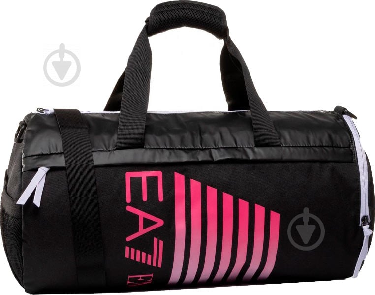 Спортивная сумка EA7 Emporio Armani woman's duffle 2020 285610-0P810-76720 черный с розовым - фото 1