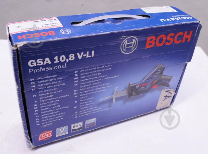 УЦЕНКА! Пила сабельная Bosch Professional GSA 10,8V-LI 060164L902 (УЦ №45) - фото 3