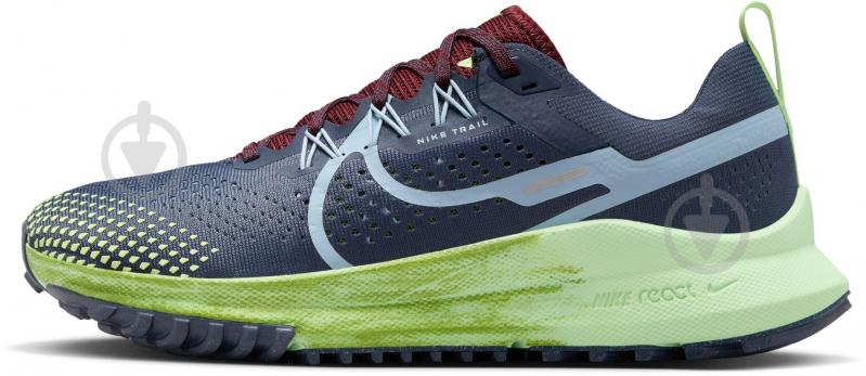 Кросівки жіночі демісезонні Nike REACT PEGASUS TRAIL 4 DJ6159-403 р.42,5 сині - фото 3