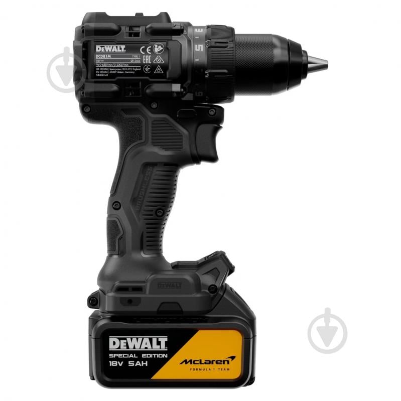 Шуруповерт аккумуляторный DeWalt DCD81MP2T - фото 5