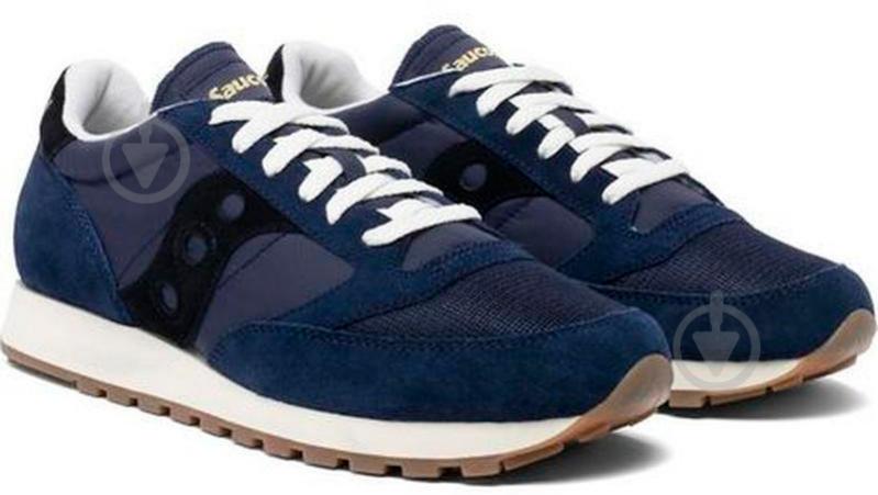 Кроссовки мужские демисезонные Saucony JAZZ VINTAGE 70368-132s р.42 темно-синие - фото 1