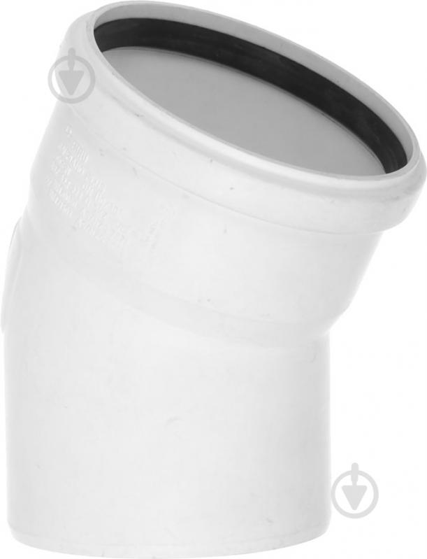 Отвод канализационный REHAU безшумный Plus 110 30° - фото 1