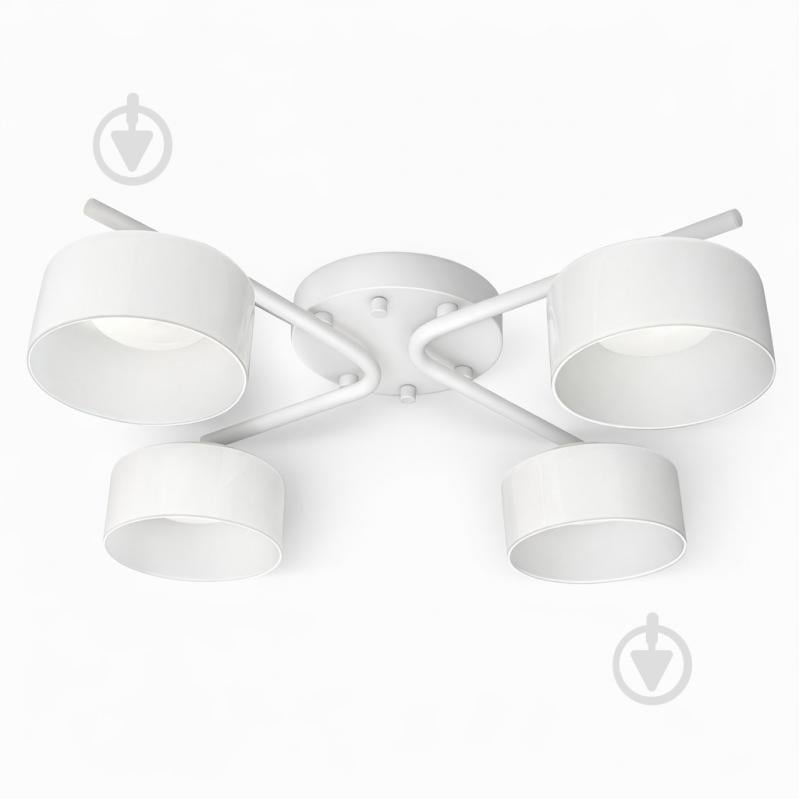 Люстра стельова LIGHT SET DUSHA MS228 4x12 Вт GX53 білий молочний - фото 2 Люстра стельова LIGHT SET DUSHA MS228 4x12 Вт GX53 білий молочний - фото 2