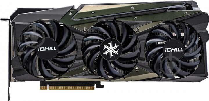 Видеокарта Inno3D GeForce RTX 3090 ICHILL X4 24GB GDDR6X 384bit (C30904-246XX-1880VA36) - фото 3