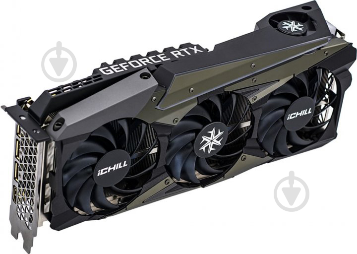 Видеокарта Inno3D GeForce RTX 3090 ICHILL X4 24GB GDDR6X 384bit (C30904-246XX-1880VA36) - фото 12