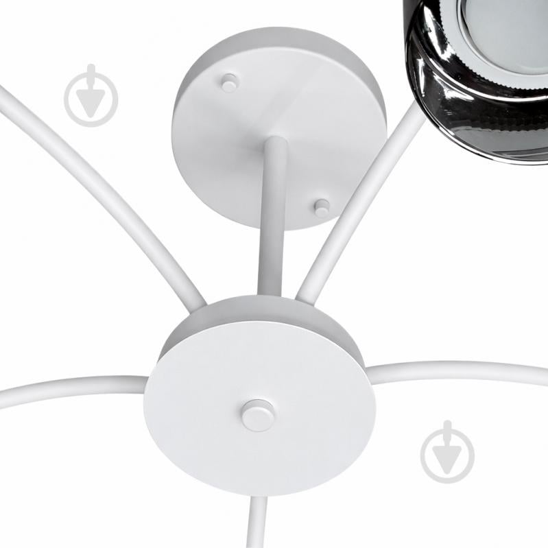 Люстра потолочная LIGHT SET DUSHA MS241 5x12 Вт GX53 белый/дымчатый - фото 5