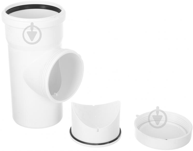 Ревизия канализационная REHAU безшумная Raupiano Plus 110 - фото 3 Ревизия канализационная REHAU безшумная Raupiano Plus 110 - фото 3