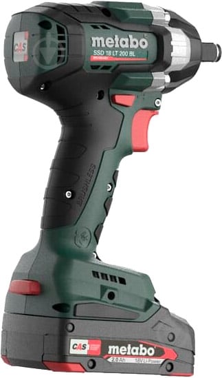 Гайковерт ударный аккумуляторный Metabo SSW 18 LT 300 BL (BODY) 602398850 - фото 2