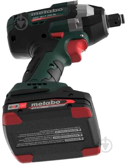 Гайковерт ударный аккумуляторный Metabo SSW 18 LT 300 BL (BODY) 602398850 - фото 23