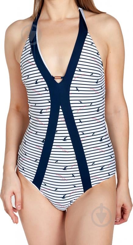 Купальник EA7 Women`s knit swimsui 911133-0P431-00910 р.L белый - фото 1