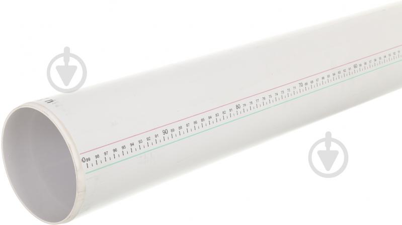 Труба канализационная REHAU безшумная Raupiano Plus 110 1000 мм - фото 2 Труба канализационная REHAU безшумная Raupiano Plus 110 1000 мм - фото 2