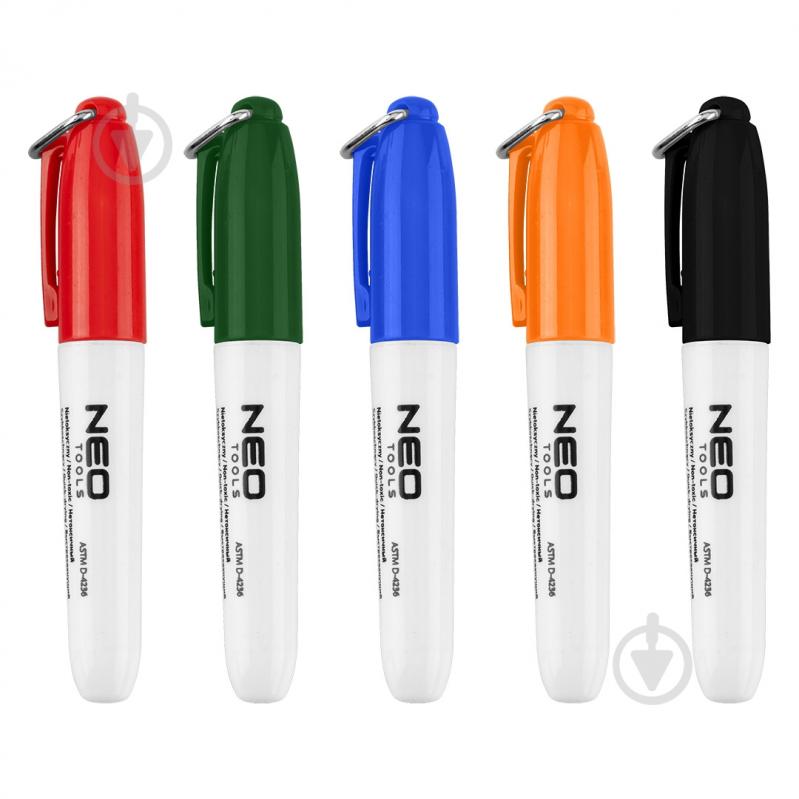 Мини-маркер NEO tools 5 шт. 13-867 - фото 1