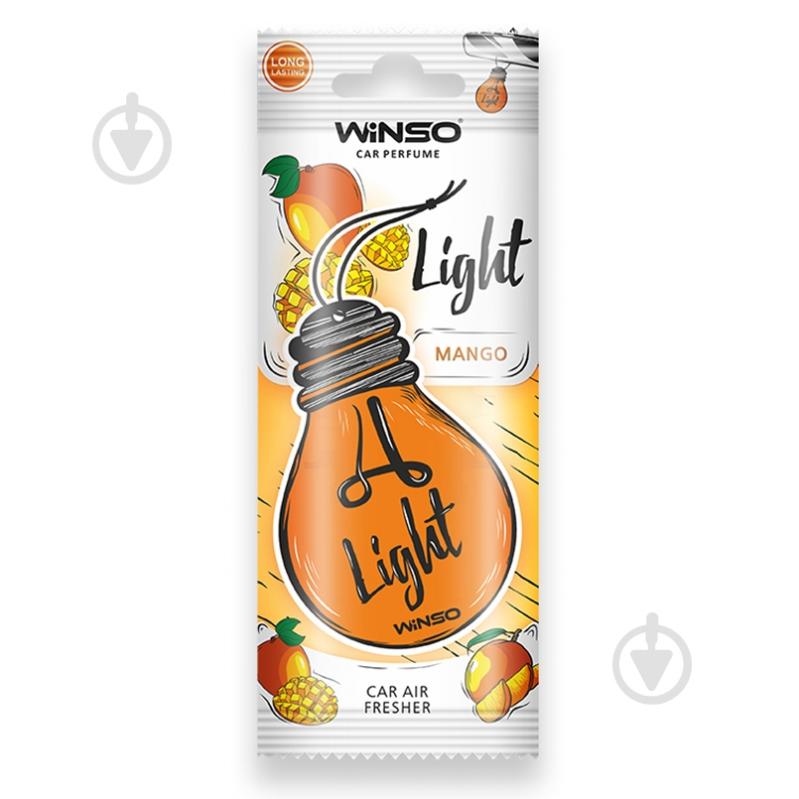 Ароматизатор подвесной WINSO Light Mango 991080 12 мл - фото 1