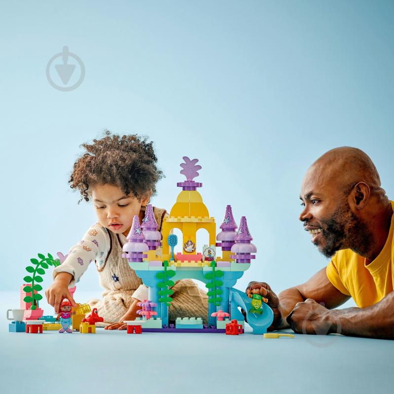 Конструктор LEGO DUPLO Disney Чарівний підводний палац Аріель 10435 - фото 4