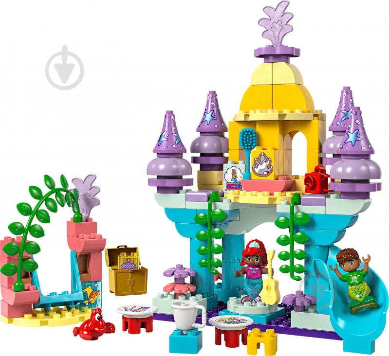 Конструктор LEGO DUPLO Disney Чарівний підводний палац Аріель 10435 - фото 3