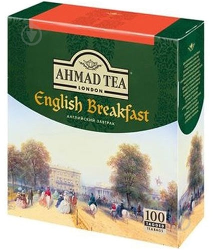 Чай черный Ahmad Tea English Breakfast 100 шт. 2 г - фото 1