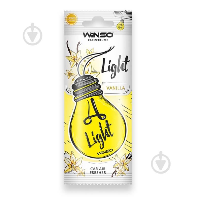 Ароматизатор подвесной WINSO Light Vanilla 991120 12 мл - фото 1