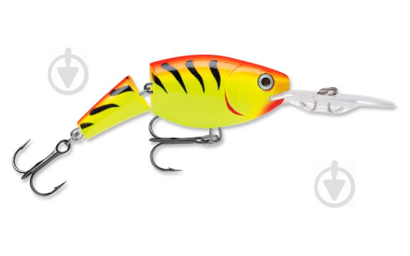 Воблер Rapala JOINTED SHAD RAP 8 г 50 мм hot tiger - фото 1