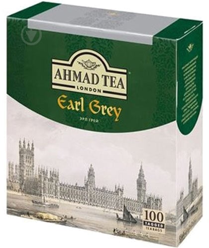 Чай черный Ahmad Tea Earl Grey 100 шт. 2 г - фото 1