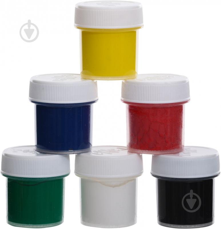 Гуашь Мультики 6 кольорів 20 мл. Гамма - фото 2 Гуашь Мультики 6 кольорів 20 мл. Гамма - фото 2