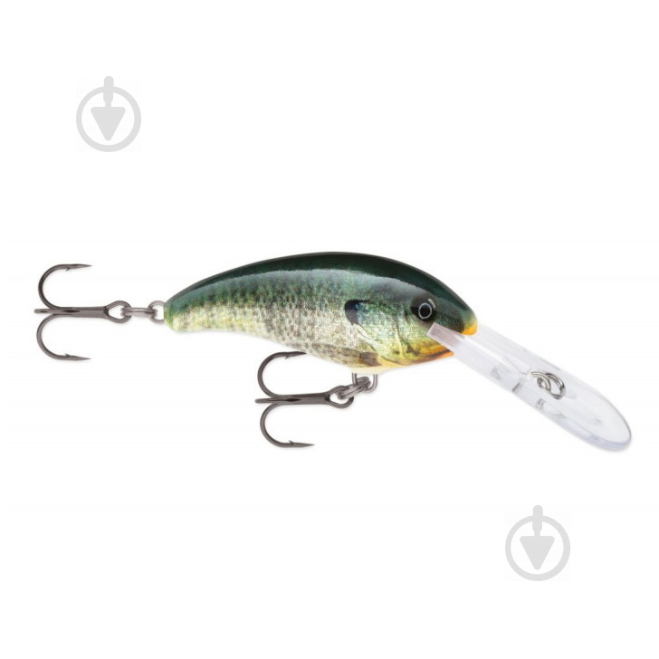 Воблер Rapala SHAD DANCER 5 г 40 мм Banded Green - фото 1