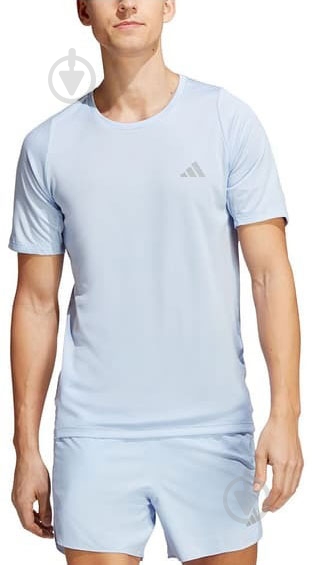 Футболка Adidas HR3232 р.S блакитний - фото 1