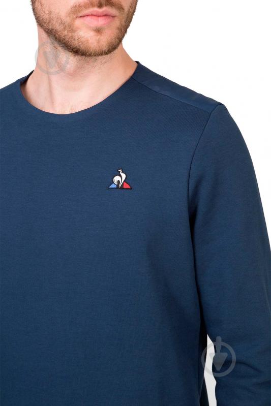 Джемпер Le Coq Sportif ESS CREW SWEAT N2 1821041-LCS р. S синий - фото 4