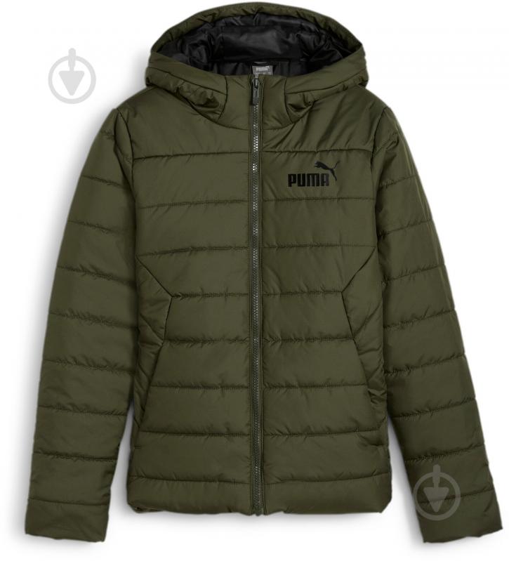 Куртка для хлопчиків демісезонна Puma ESS PADDED JACKET 67055970 р.140 хаки - фото 1