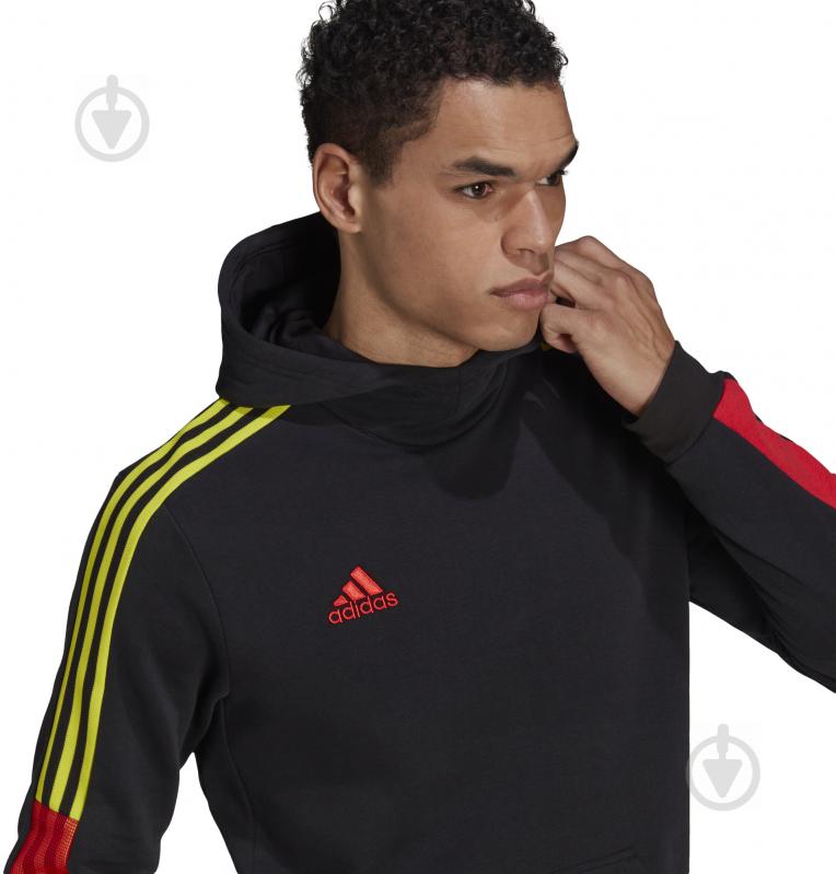 Джемпер Adidas TIRO SW HOOD CU GN5551 р. M черный - фото 2