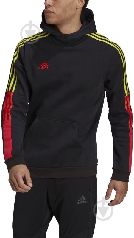 Джемпер Adidas TIRO SW HOOD CU GN5551 р. M черный - фото 4