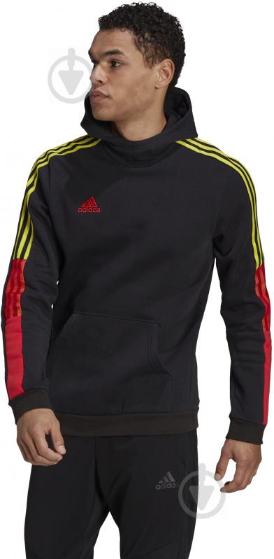 Джемпер Adidas TIRO SW HOOD CU GN5551 р. M черный - фото 5