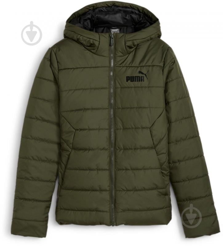 Куртка для хлопчиків демісезонна Puma ESS PADDED JACKET 67055970 р.128 хаки - фото 1