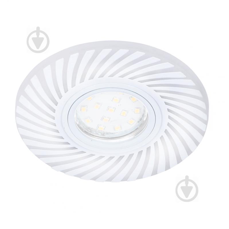 Светильник точечный LightMaster CL 7096 MR16 с led-подсветкой 3 Вт G5.3 4000 К белый - фото 1