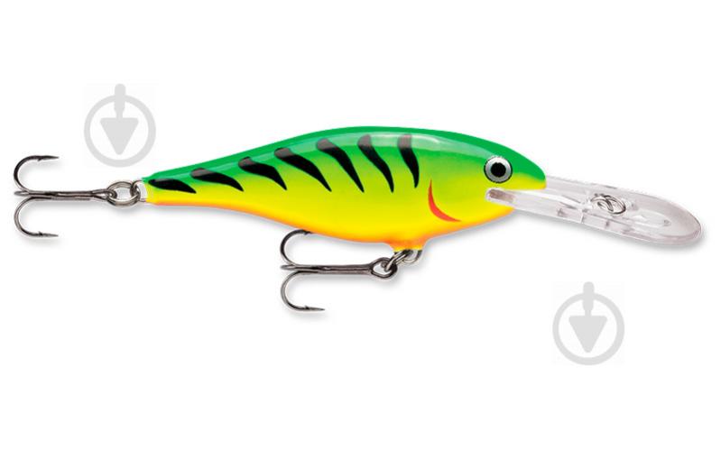 Воблер Rapala SHAD RAP 8 г 70 мм firetiger - фото 1