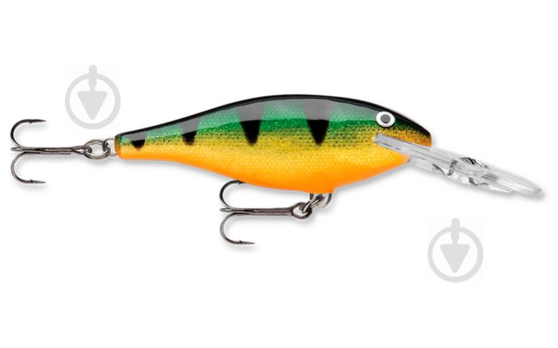 Воблер Rapala SHAD RAP 8 г 70 мм perch - фото 1