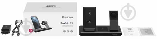 Беспроводное зарядное устройство Prestigio Revolt A7 3-in-1 (PCS107A_SG) - фото 14