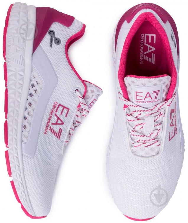 Кросівки жіночі EA7 Sneaker X8X053-XK044-M507 р.40 білі - фото 4