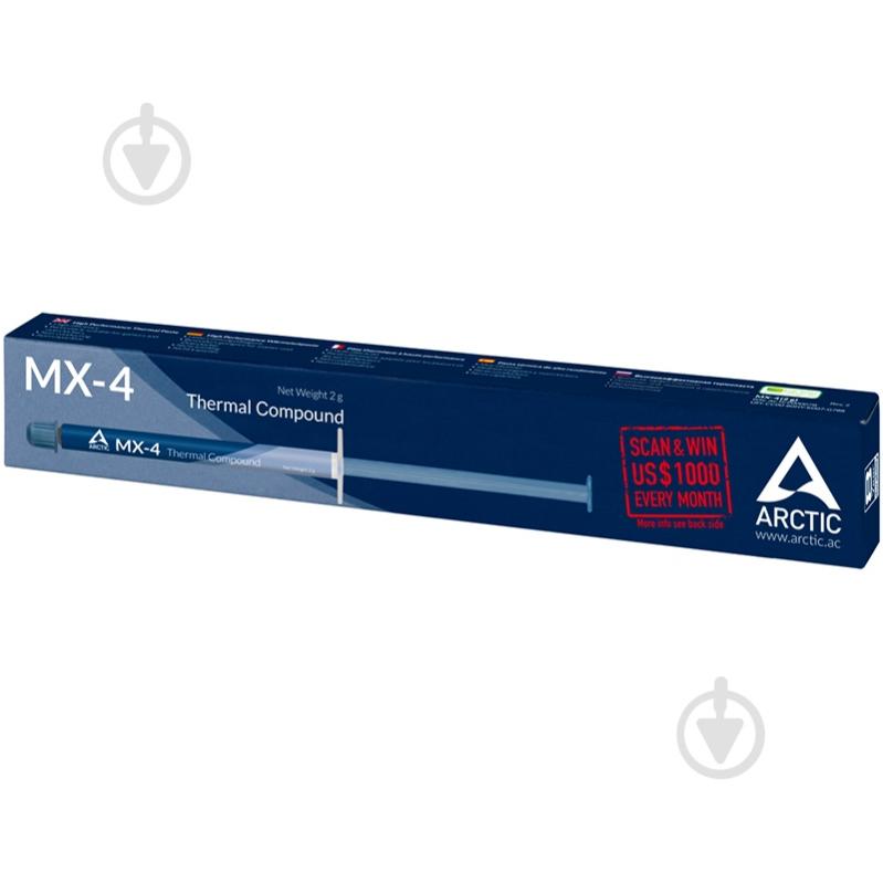 Термопаста Arctic MX-4 2 г 2019 Edition - фото 2 Термопаста Arctic MX-4 2 г 2019 Edition - фото 2