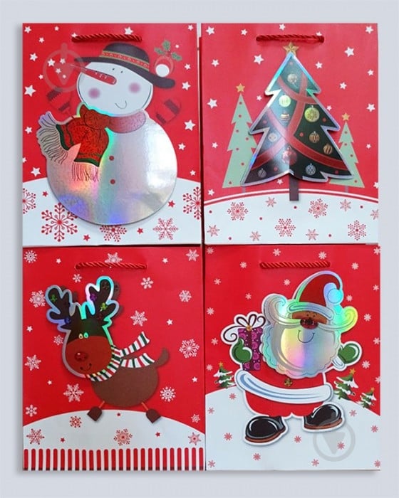 Пакет подарочный Cанта и компания 30x41x12 см Гулівер Країна - фото 1 Пакет подарочный Cанта и компания 30x41x12 см Гулівер Країна - фото 1