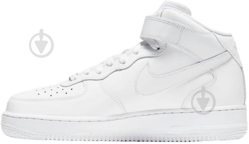 Кроссовки жіночі демісезонні Nike WMNS AIR FORCE 1 07 MID DD9625-100 р.38 белые - фото 2