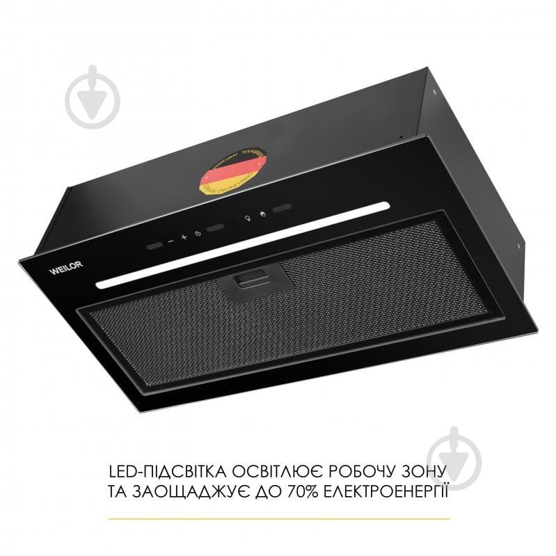 Вытяжка WEILOR LUNA WBG 55 BLACK - фото 6 Вытяжка WEILOR LUNA WBG 55 BLACK - фото 6