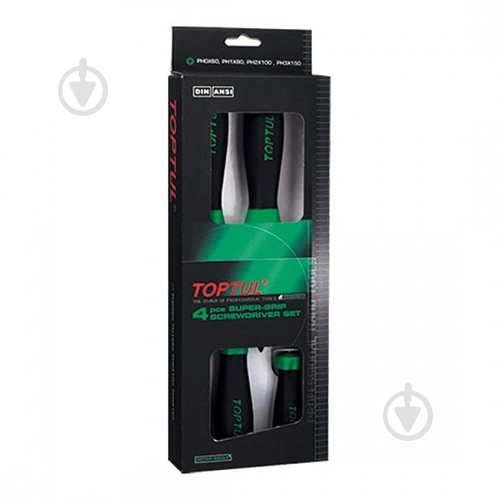 Набор отверток Toptul GAAE0401 - фото 1 Набор отверток Toptul GAAE0401 - фото 1