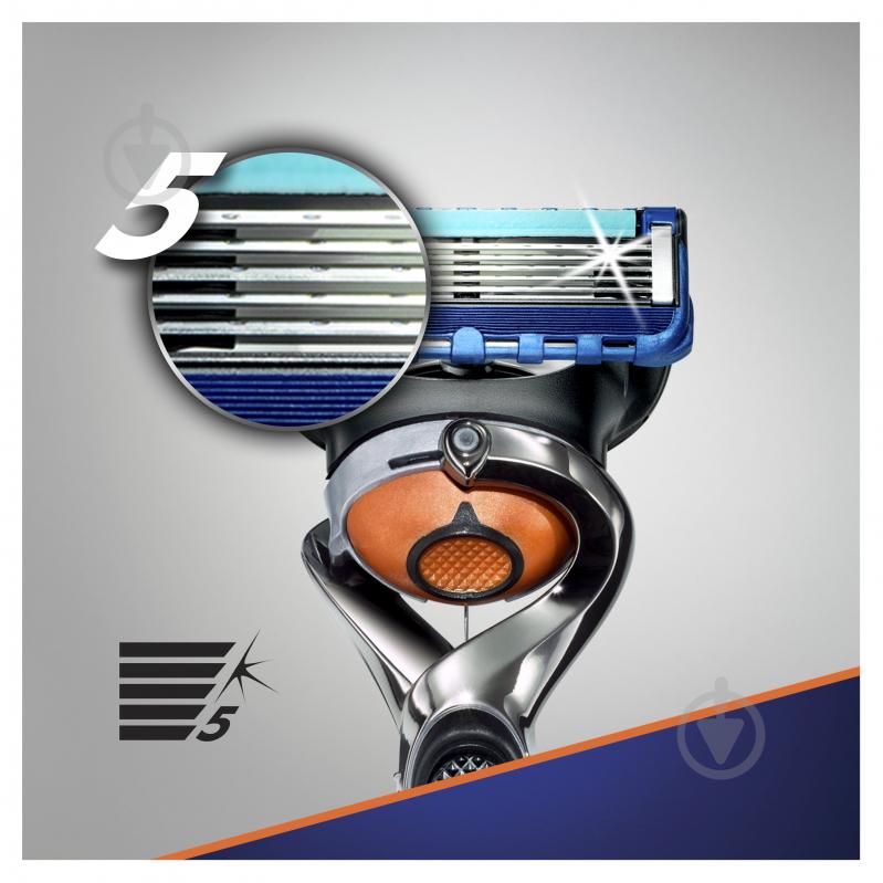 Станок для гоління Gillette Fusion 5 Proglide Flexball + 4 змінних картриджа - фото 5