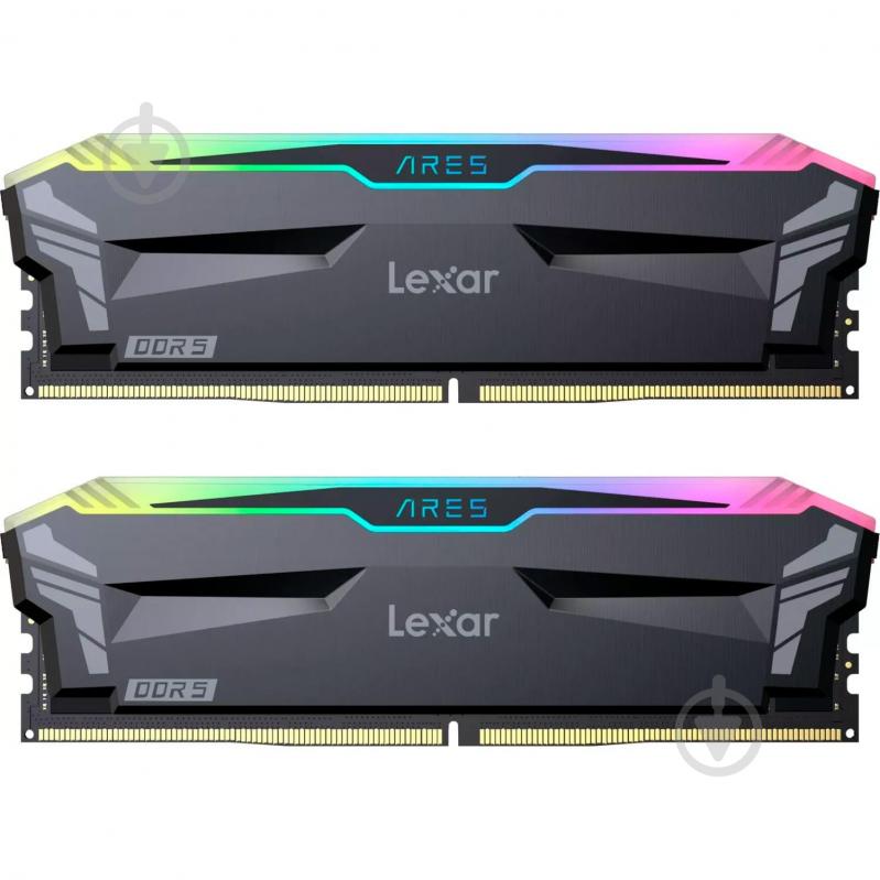 Оперативная память Lexar DDR5 SDRAM 32 GB (2x16GB) 6400 MHz (LD5EU016G-R6400GDLA) - фото 1