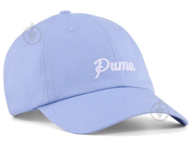 Кепка Puma SCRIPT Dad Cap Puma 02703903 OSFA голубой - фото 1