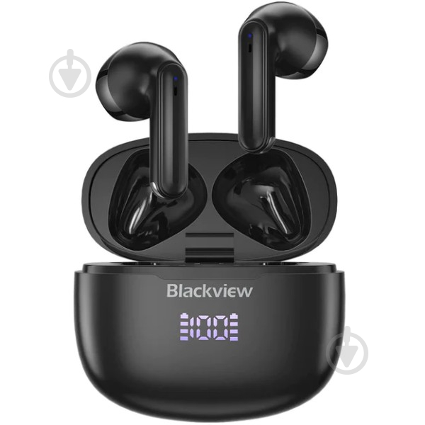 Навушники Blackview TWS AirBuds 7 black (6931548310235) - фото 1