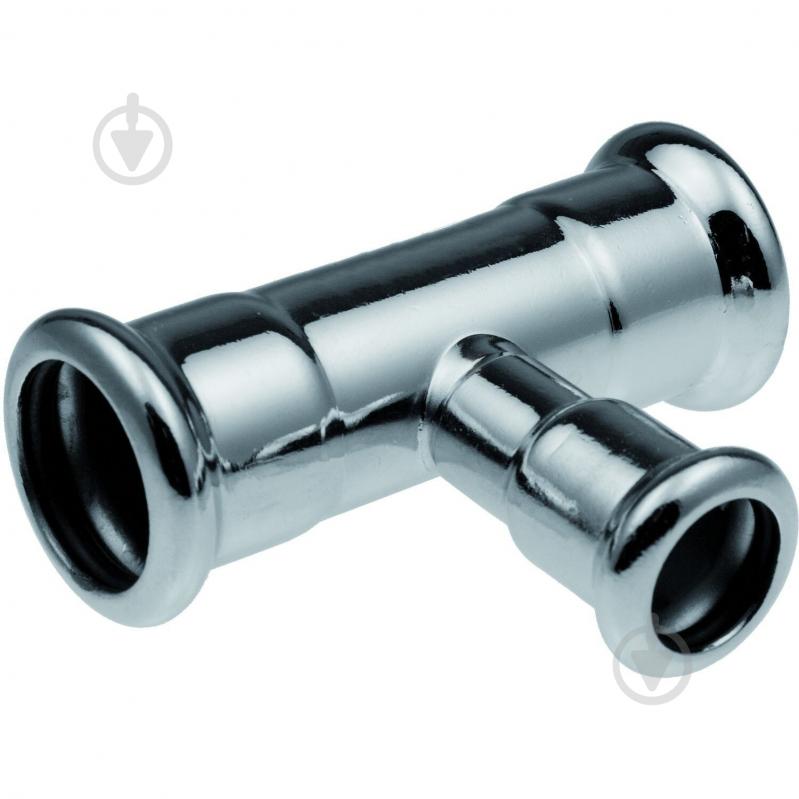 Тройник KAN редукционный Steel 35х18х35 - фото 1